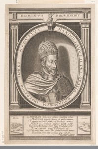 Portret van keizer Maximiliaan II