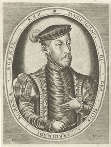 Portret van keizer Maximiliaan II