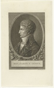 Portret van keizer Napoleon Bonaparte