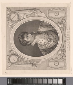 Portret van keizer Napoleon Bonaparte