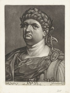 Portret van keizer Nero