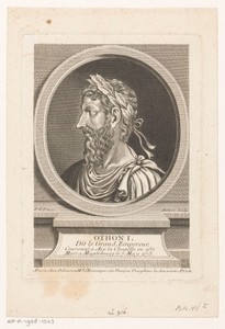 Portret van keizer Otto I