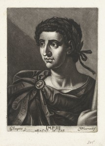 Portret van keizer Tiberius