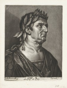 Portret van keizer Vespasianus