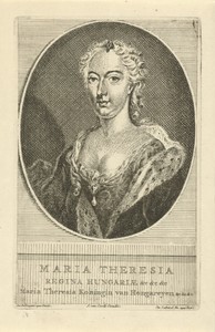 Portret van keizerin Maria Theresia