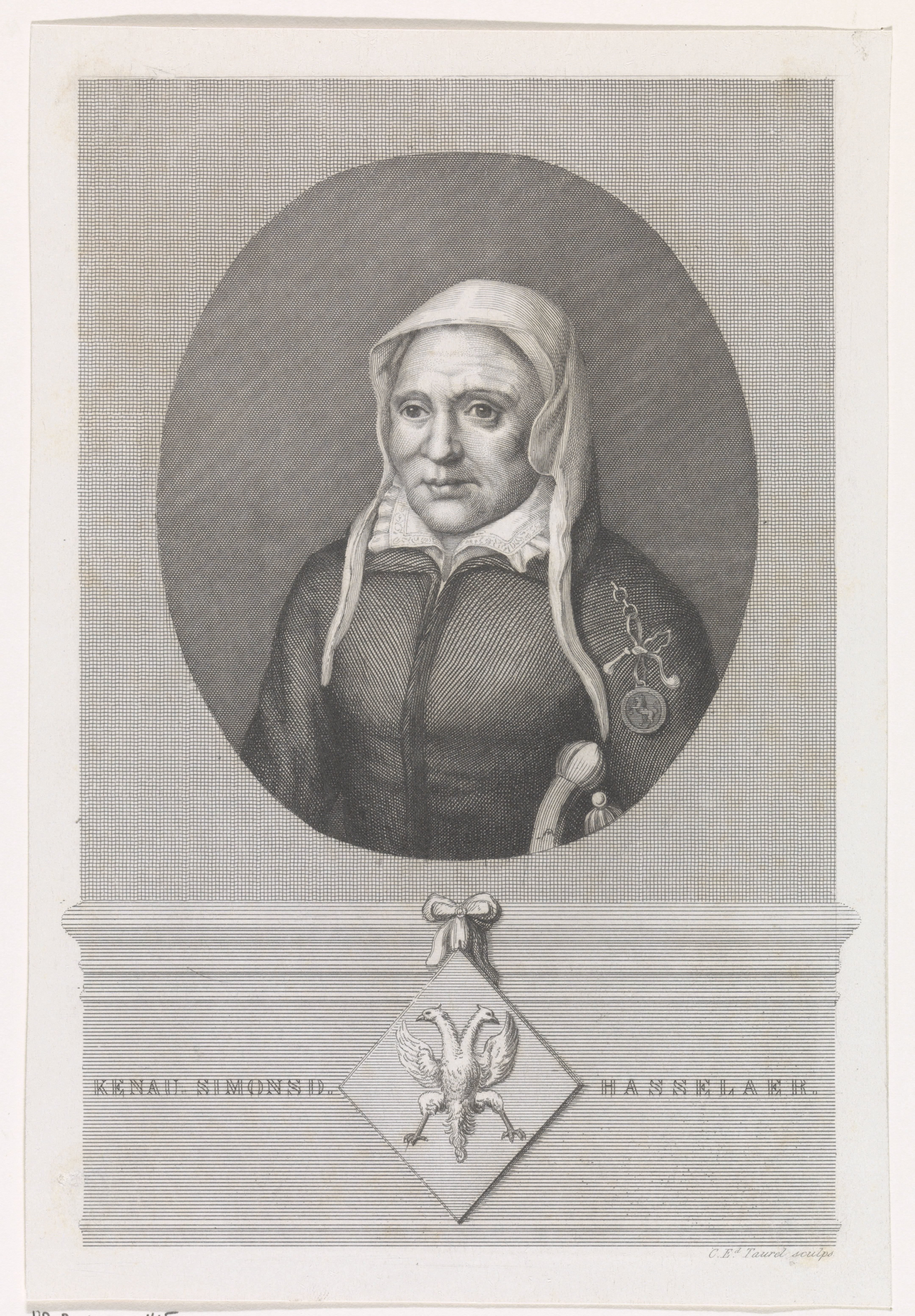 Portret van Kenau Simonsdochter Hasselaar by Edouard Taurel