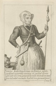 Portret van Kenau Simonsdochter Hasselaar