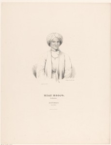 Portret van Kiay Modjo