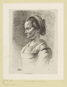 Portret van kindermeisje Joséphine