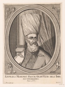 Portret van Kinpreli Mehemet Pascia