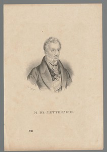 Portret van Klemens Wenzel Metternich