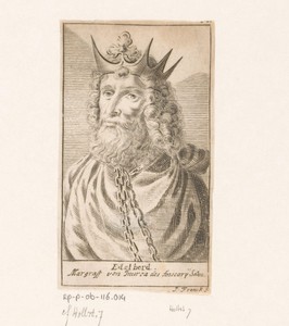 Portret van koning Edelberd