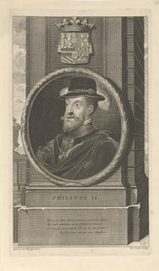 Portret van koning Filips II van Spanje
