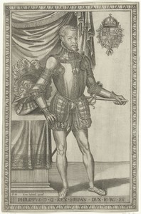 Portret van koning Filips II van Spanje