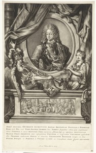 Portret van koning George I van Groot-Brittannië