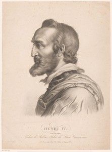 Portret van koning Hendrik IV, koning van Frankrijk en Navarra