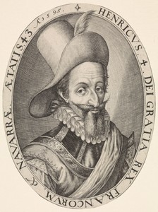 Portret van koning Hendrik IV van Frankrijk