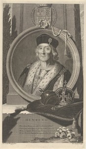 Portret van koning Hendrik VII van Engeland