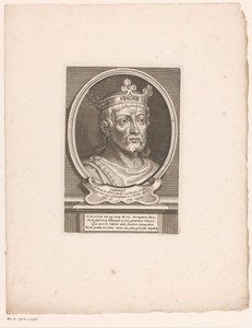 Portret van koning Karel Martel