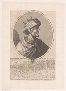 Portret van koning Pharamond