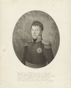 Portret van koning Willem I