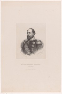 Portret van Koning Willem III