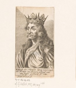 Portret van koning Witiges