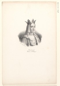 Portret van koningin Clodoïlde