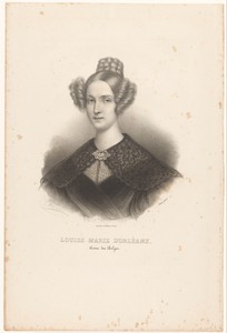 Portret van koningin Louise Marie van Orléans
