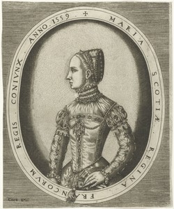 Portret van koningin Maria I Stuart van Schotland