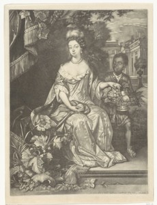 Portret van koningin Maria II Stuart