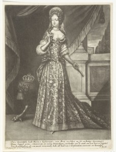 Portret van koningin Maria II Stuart
