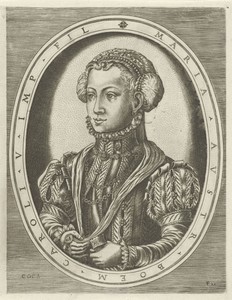 Portret van koningin Maria van Bohemen