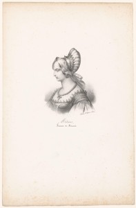 Portret van koningin Métina