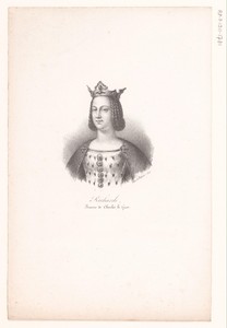Portret van koningin Richardis