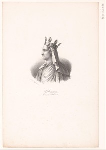 Portret van koningin Ultragotha