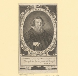 Portret van Konrad Dieterich