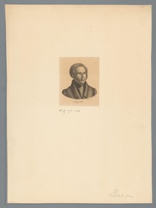Portret van Konrad Johann Martin Langenbeck