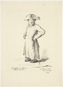 Portret van koopman Israël