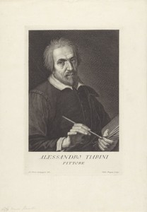 Portret van kunstenaar Alessandro Tiarini