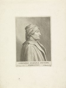 Portret van kunstenaar Gherardo Starnina