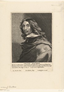 Portret van kunstenaar Jacob Backer