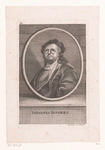 Portret van kunstenaar Jan Kupecký