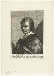 Portret van kunstenaar Jan van Bronchorst