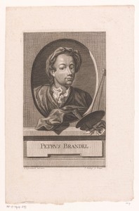 Portret van kunstenaar Peter Brandl