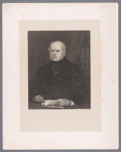 Portret van kunsthistoricus Édouard Fétis