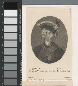 Portret van Kurd Christoph, Graf von Schwerin