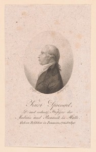 Portret van Kurt Sprengel