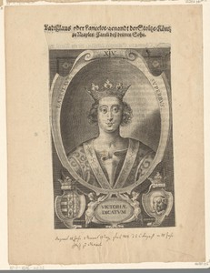 Portret van Ladislaus, koning van Napels