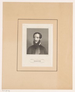 Portret van Lajos Kossuth